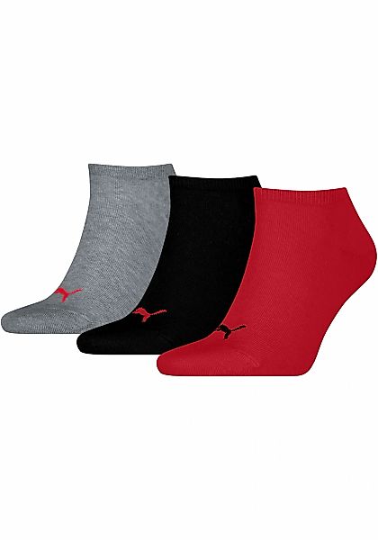 PUMA Sneakersocken "PUMA UNISEX SNEAKER PLAIN" 3 Paar, mit kleinem Logo günstig online kaufen