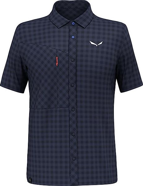 Salewa Kurzarmhemd PUEZ DRY M S/S SHIRT navy blazer günstig online kaufen