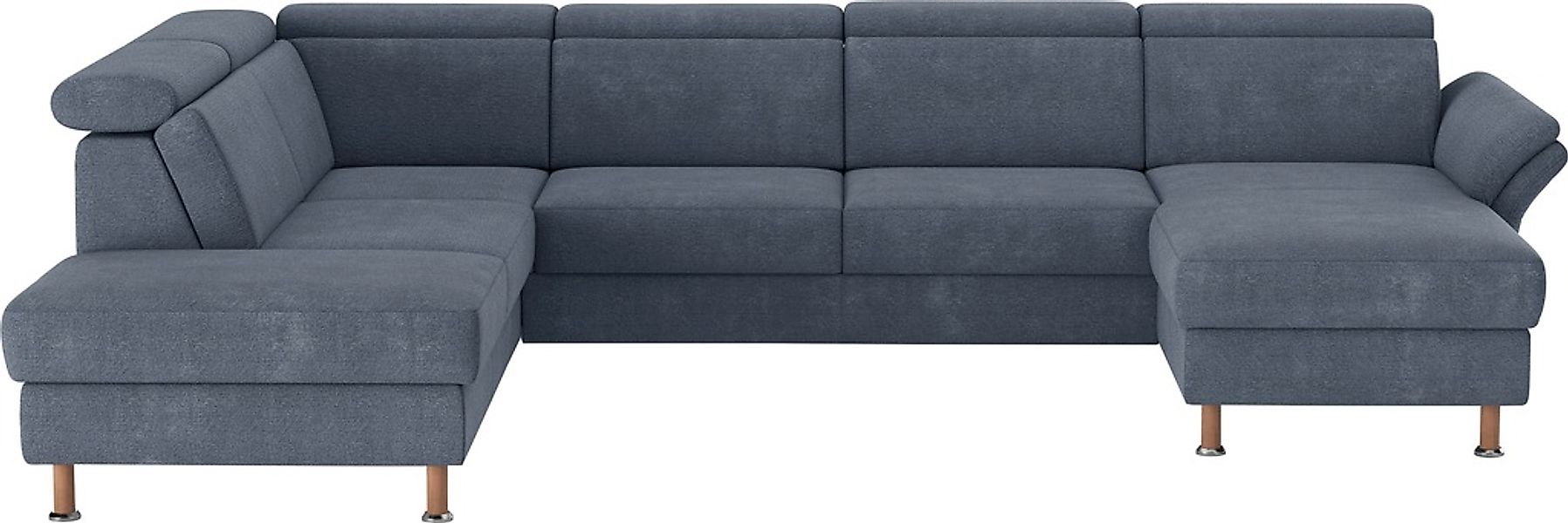 Home affaire Wohnlandschaft »Calypso U-Form« wahlweise mit motorischer Rela günstig online kaufen