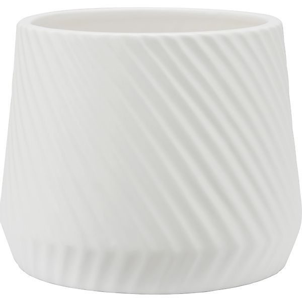 Pflanztopf Ø 17,5 cm Weiß Dolomit günstig online kaufen