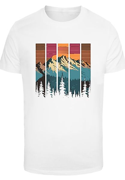 F4NT4STIC T-Shirt "Berg Sonnenuntergang Retro", Premium Qualität günstig online kaufen