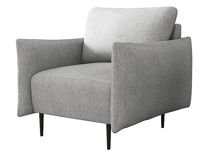 MIRJAN24 Sessel Lambi, Schwarze Metallfüße, 98x90x85 günstig online kaufen