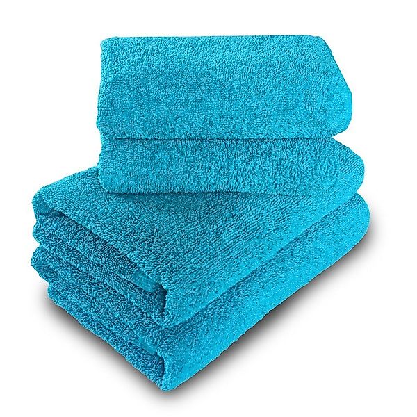 MatratzenL.A.B® Handtuch Set 400 g/m² Blauer günstig online kaufen