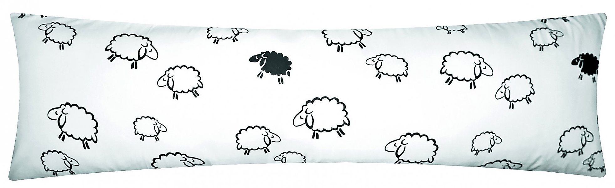 Heubergshop Kissenhülle, (1 Stück), Mako-Satin Seitenschläferkissenbezug günstig online kaufen