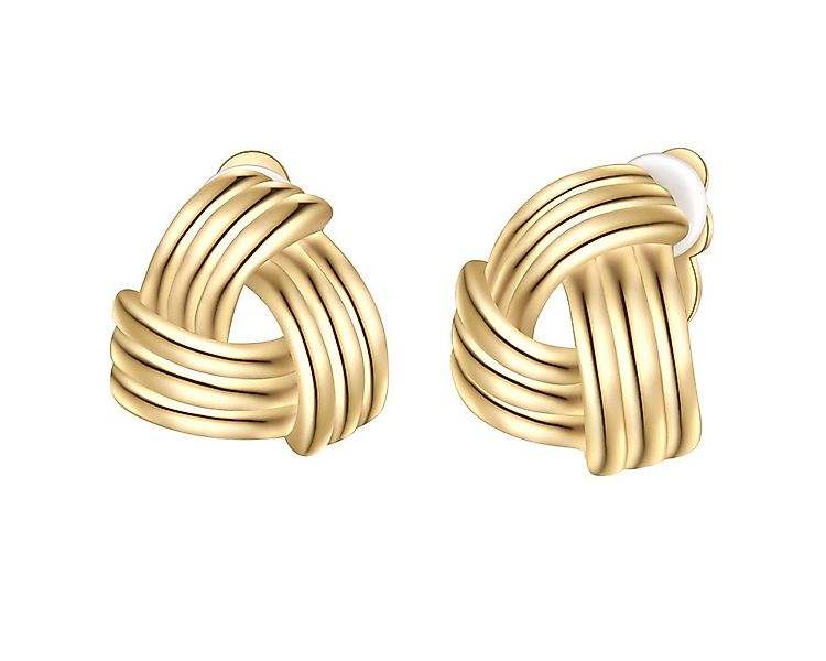 Yokoamii Paar Ohrclips gelbgold günstig online kaufen