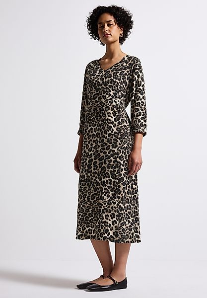 STREET ONE Midikleid Ohne Taschen mit Print günstig online kaufen