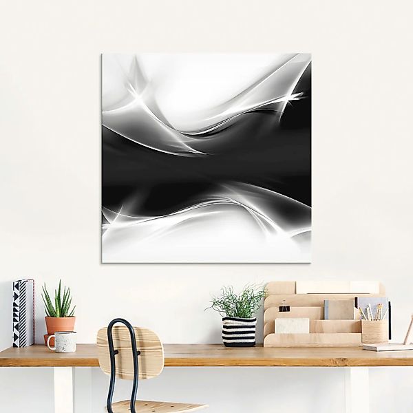 Artland Glasbild "Kreatives Element" Gegenstandslos 1 Stk. tlg. in verschie günstig online kaufen