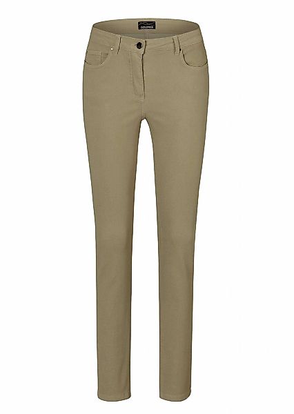 GOLDNER Regular-fit-Jeans "Lange Freizeithose BELLA mit Formbund" günstig online kaufen