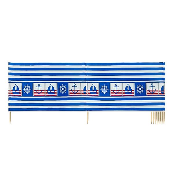 Ladeheid Windschutz Strand Sichtschutz 12m LAEX001 günstig online kaufen