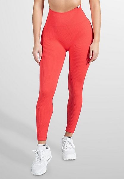 Smilodox Leggings Amaze Ripp, Blickdichte Sporthose aus Rippstoff günstig online kaufen