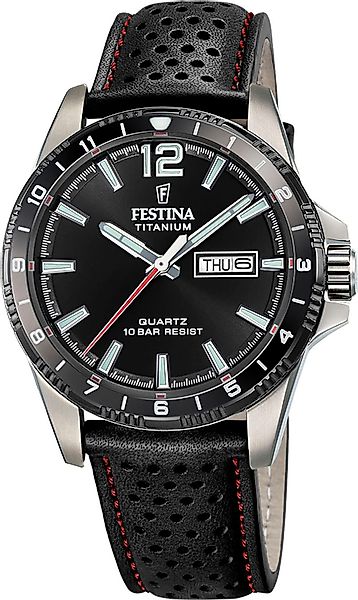 Festina Quarzuhr Calendario Titanium F20699/4, Armbanduhr, günstig online kaufen