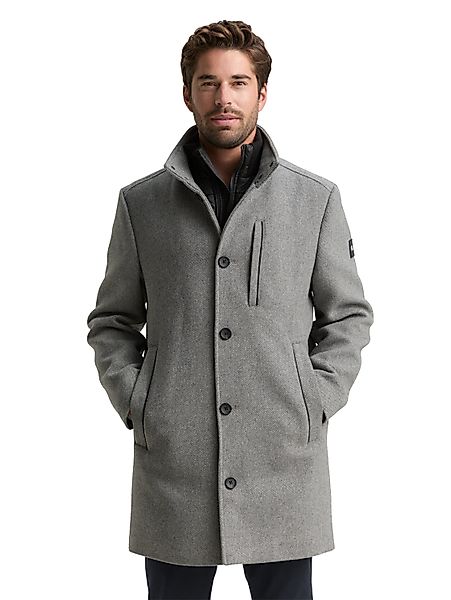 TOM TAILOR Wollmantel mit abnehmbarer Innenjacke günstig online kaufen