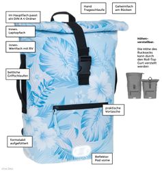 ELEPHANT Freizeitrucksack Time Bag aus Plane, günstig online kaufen