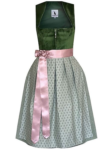 Alpenmärchen Dirndl Dirndl Adriana in waldgrün - ALM1023 günstig online kaufen