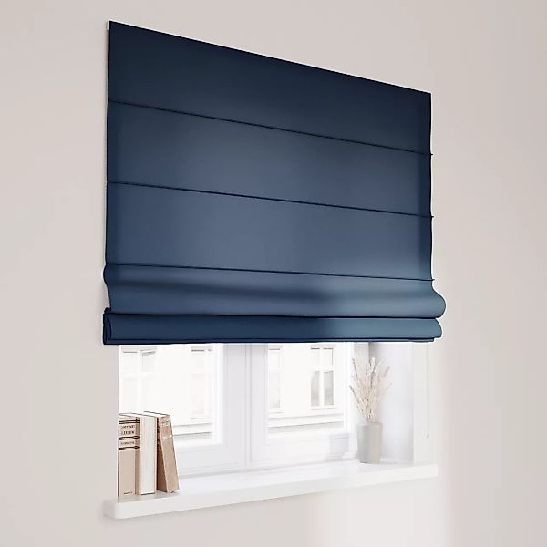 Dekoria Raffrollo Capri, marinenblau, 120 x 170 cm günstig online kaufen