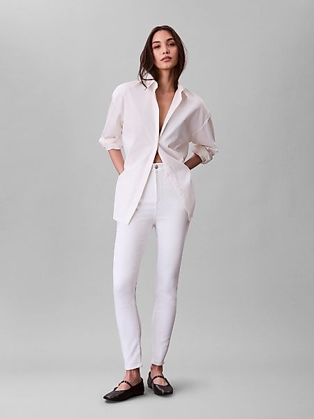 Calvin Klein Jeans Skinny-fit-Jeans "HGH RS SKNNY ANKL JN", Mit Gürtelschla günstig online kaufen