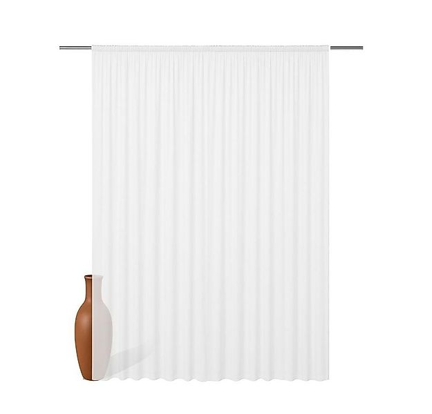 Foxx Vorhang mit Kräuselband für Schienen, transparente Moderne XXL Gardine günstig online kaufen