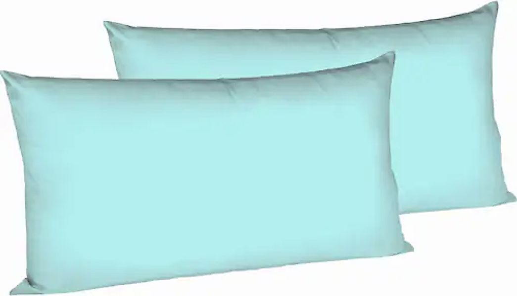 fleuresse Kissenbezüge »Colours«, (2 St.), edler, bügelfreier Interlock-Jer günstig online kaufen
