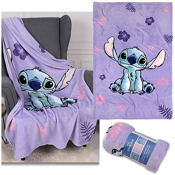 Sarcia.eu Tagesdecke Disney Stitch weiche Kinderdecke, günstig online kaufen