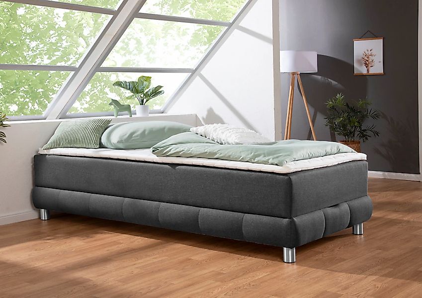 Home affaire Boxspringbett "Vaasa" für Dachschrägen geeignet, inkl. Bettkas günstig online kaufen