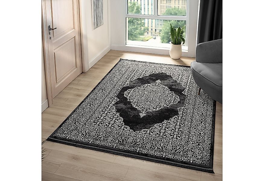 Vimoda Teppich Luxus Orientteppich, Speziale Design, Rechteck, Höhe: 13 mm, günstig online kaufen