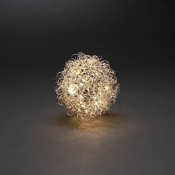 LED-Dekoleuchte Drahtball, Ø 20cm, 40 LEDs günstig online kaufen
