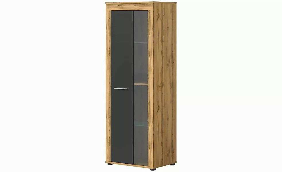 Vitrine  Bardenas ¦ holzfarben ¦ Maße (cm): B: 60 H: 159 Schränke > Vitrine günstig online kaufen