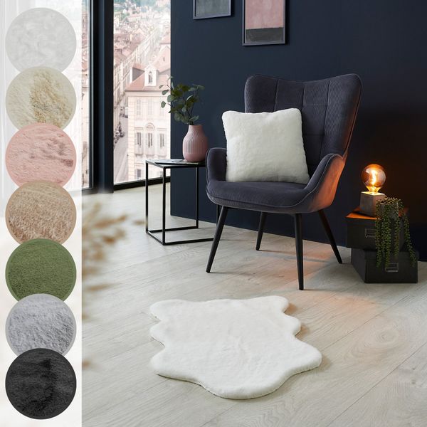 LUXOR living Fellteppich "Novara" fellförmig 30 mm Höhe Kunstfell, weiche K günstig online kaufen