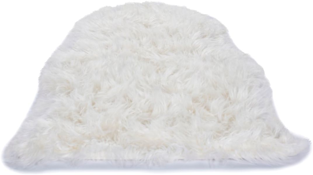Gino Falcone Fellteppich "Mia" fellförmig 75 mm Höhe Kunstfell, Hochflor - günstig online kaufen