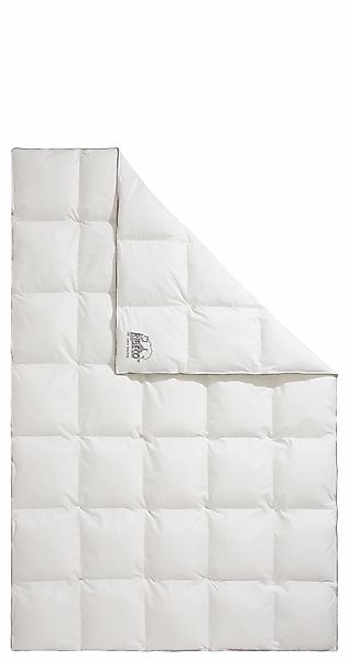 RIBECO Kunstfaserbettdecke "Marie" warm Füllung Microfaser Bezug Baumwolle günstig online kaufen