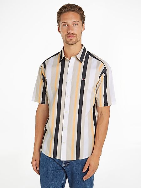 Tommy Jeans Kurzarmhemd TJM RLX STRIPES günstig online kaufen