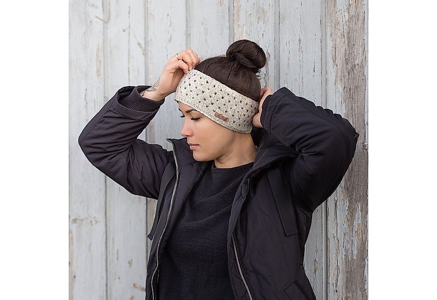McRon Stirnband Modell Nadja gefüttert mit Fleece, hoher Schurwollanteil günstig online kaufen