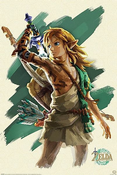 PYRAMID Poster The Legend of Zelda Tears of the Kingdom Poster Link 61 x 91 günstig online kaufen