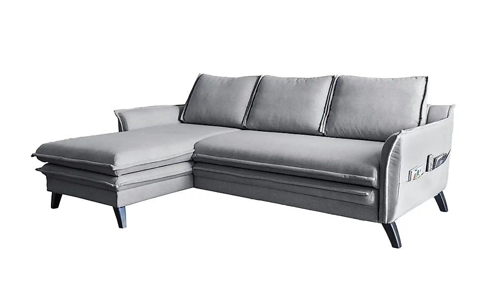 Miuform Ecksofa mit Schlaffunktion Charming Charlie ¦ grau ¦ Maße (cm): B: günstig online kaufen