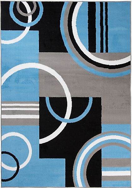 Mazovia Designteppich Modern Teppich Kurzflor Wohnzimmerteppich günstig online kaufen