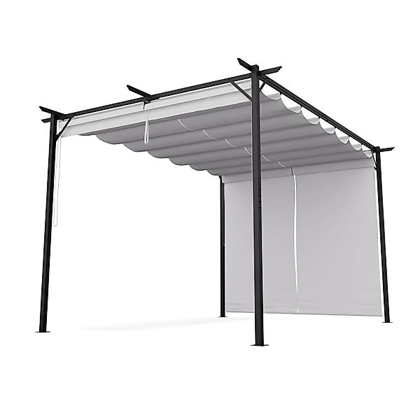 Blumfeldt Pantheon Robust Pergola Gartenpavillon 3x4 m Wetterbeständig Stah günstig online kaufen