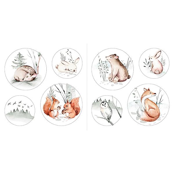Komar Fenstersticker Sweet Fairyland 30 cm x 30 cm günstig online kaufen