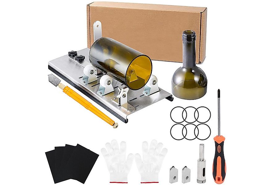 OSTWOLKE Bohrersatz Glasschneider für Flaschen Edelstahl DIY Flaschenschnei günstig online kaufen