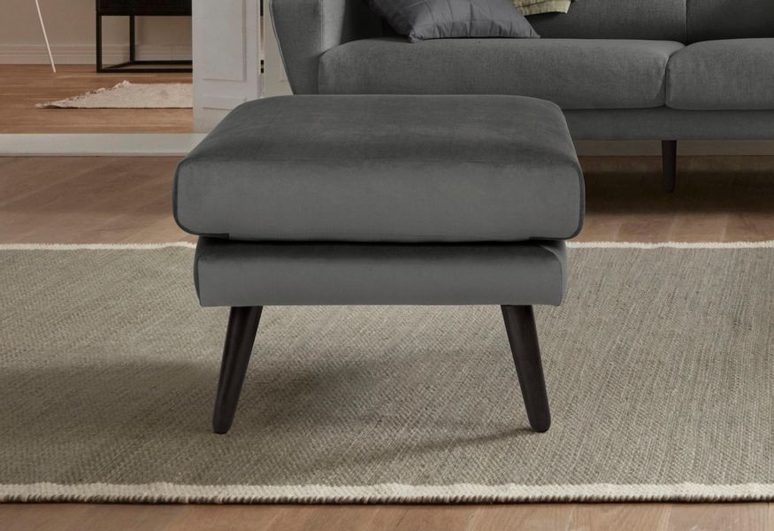 andas Hocker Bille, mit Eiche-Beinen, Design günstig online kaufen