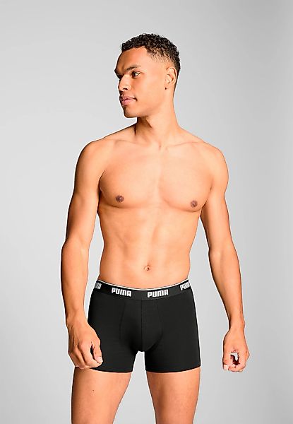 PUMA Boxershorts "PUMA MEN EVERYDAY BASIC BOXERS 3P" 3er Pack, Komfortabler günstig online kaufen