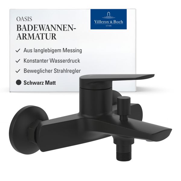 Villeroy & Boch Wannenarmatur Oasis Aufputz günstig online kaufen