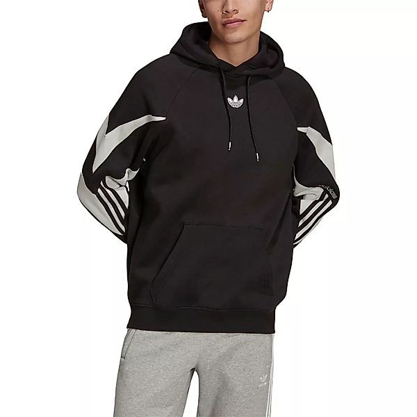 Adidas Originals Shark Kapuzenpullover XS Black / Grey One günstig online kaufen