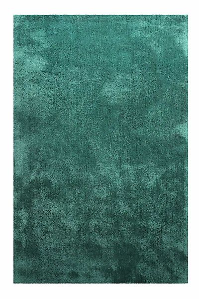 Homie Living Teppich »Pisa«, rund, 25 mm Höhe, Hochflor, Microfaser, uni, w günstig online kaufen