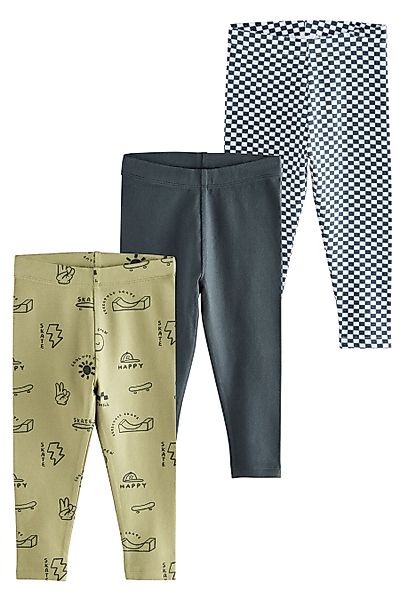 Next Leggings Gerippte Leggings, 3er-Pack (3-tlg) günstig online kaufen