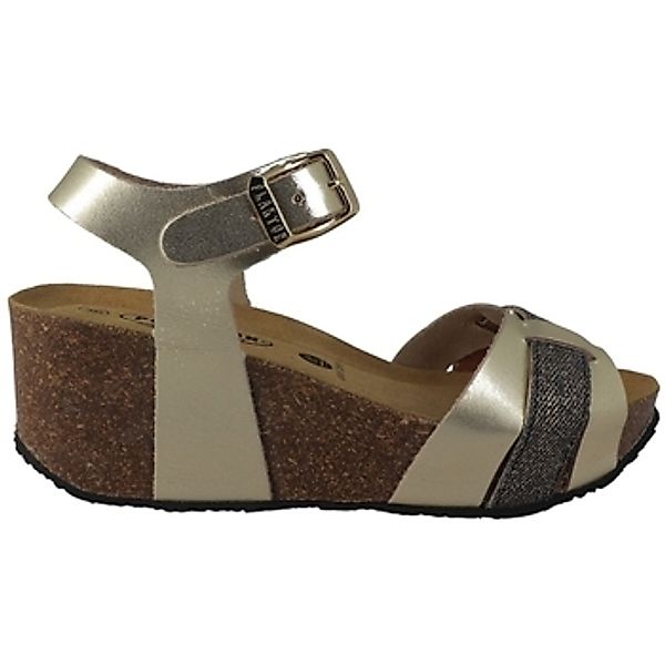 Plakton  Sandalen SO BRAVE LAMINADO TEJANO CHAMPAN C Or günstig online kaufen