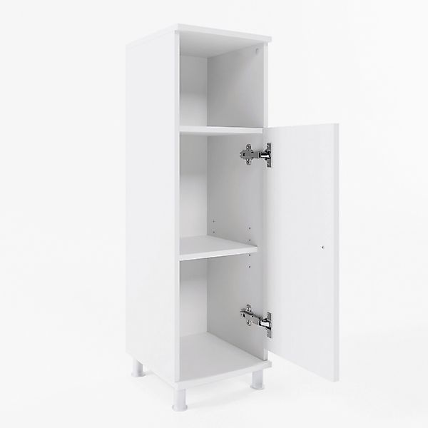 Vicco Midischrank Fynn, Weiß, 30 x 95 cm (1-St) verstellbar günstig online kaufen