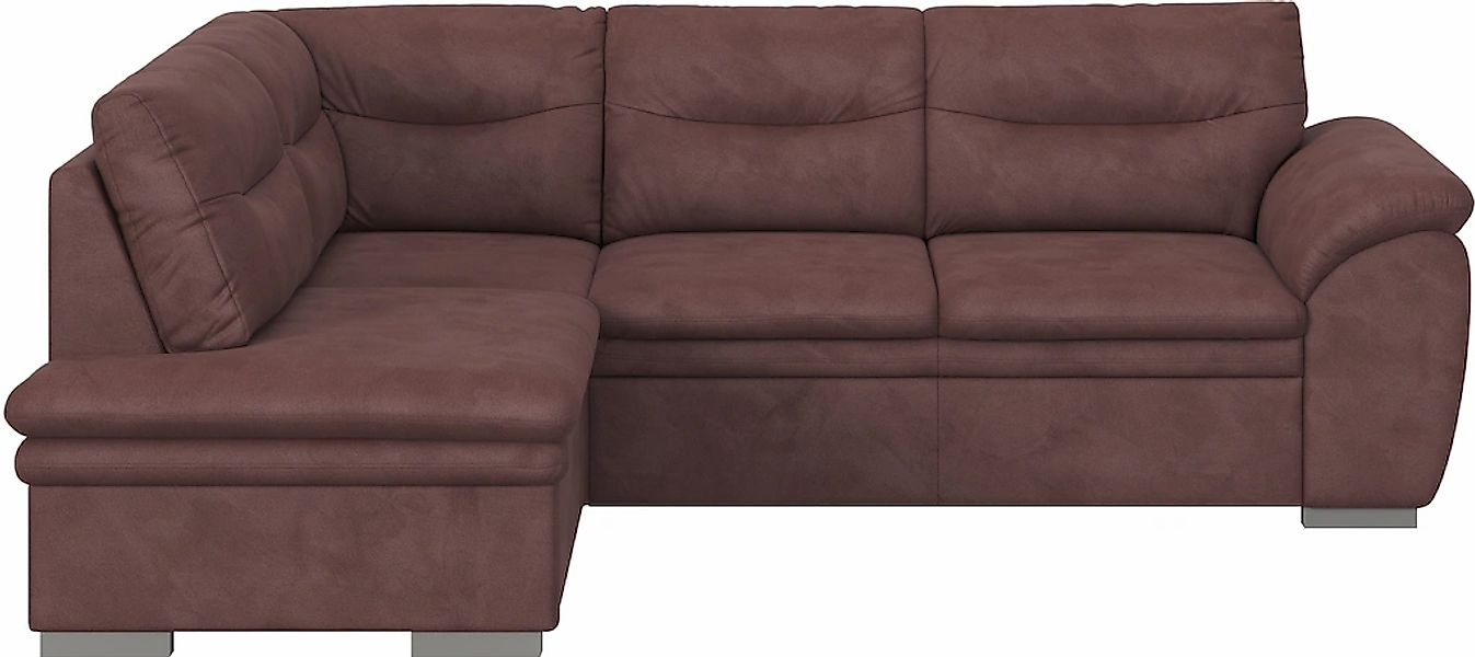 COTTA Ecksofa "Leandra L-Form" wahlweise mit Bettfunktion & Bettkasten günstig online kaufen