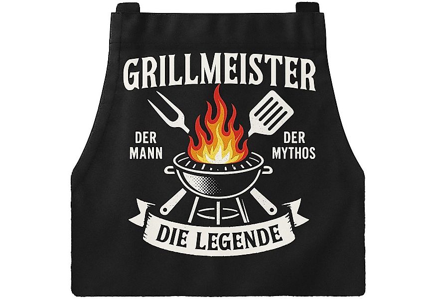 MoonWorks Grillschürze Grillschürze für Männer – Grillmeister Spruch „Der M günstig online kaufen
