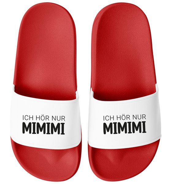 MoonWorks Badeschlappen mit Spruch Lustig Mimimi günstig online kaufen