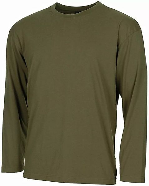 MFH T-Shirt MFH US Shirt, langarm, 170 g/m², oliv günstig online kaufen